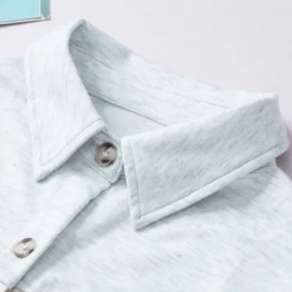 New Leopard spot patchwork shacket - Picture 12 of 16